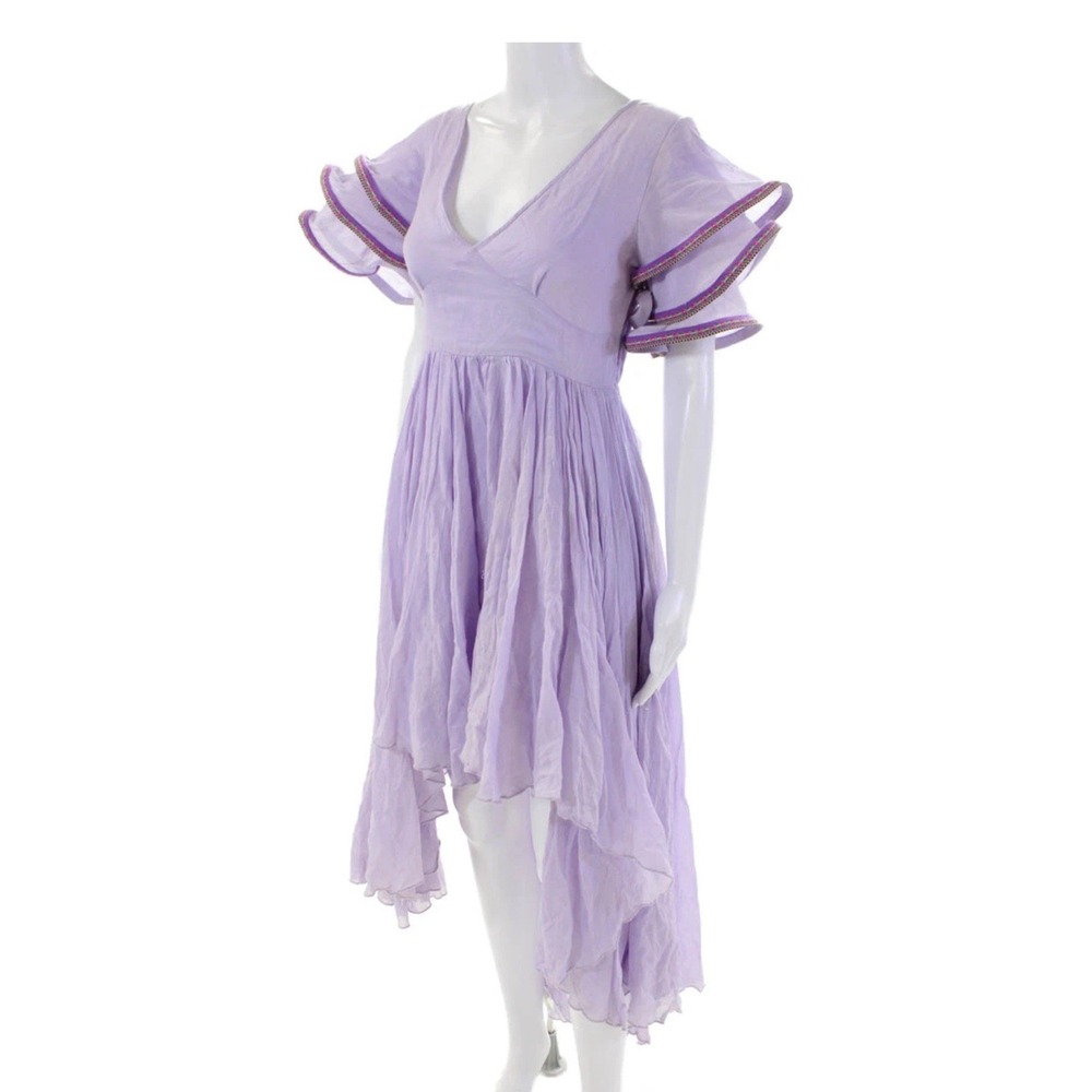 Purple Fairy Princess Dress Glenda Whimsical Pitusa‎ Small Asymmetrical Costume